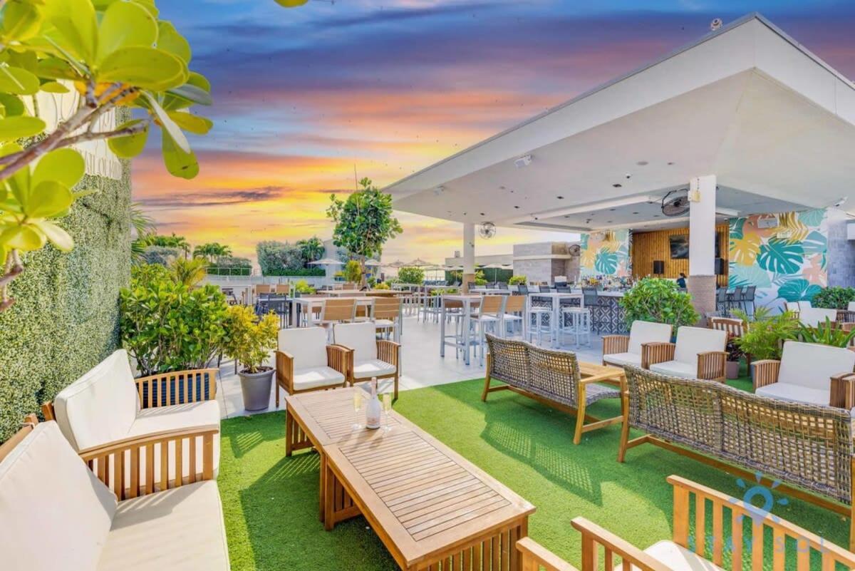 Rooftop Pool - Ocean View Balcony - Hollywood Beach Dış mekan fotoğraf