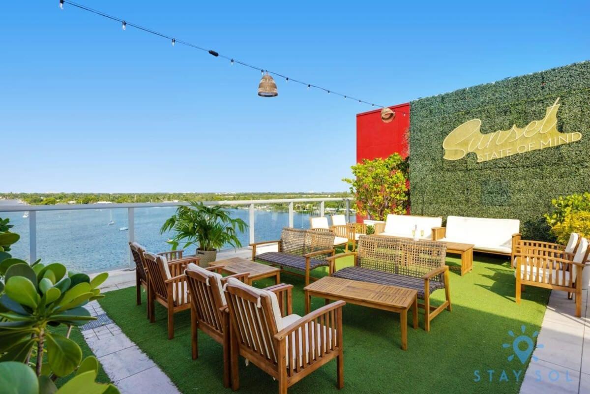 Rooftop Pool - Ocean View Balcony - Hollywood Beach Dış mekan fotoğraf
