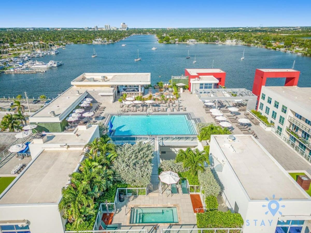 Rooftop Pool - Ocean View Balcony - Hollywood Beach Dış mekan fotoğraf