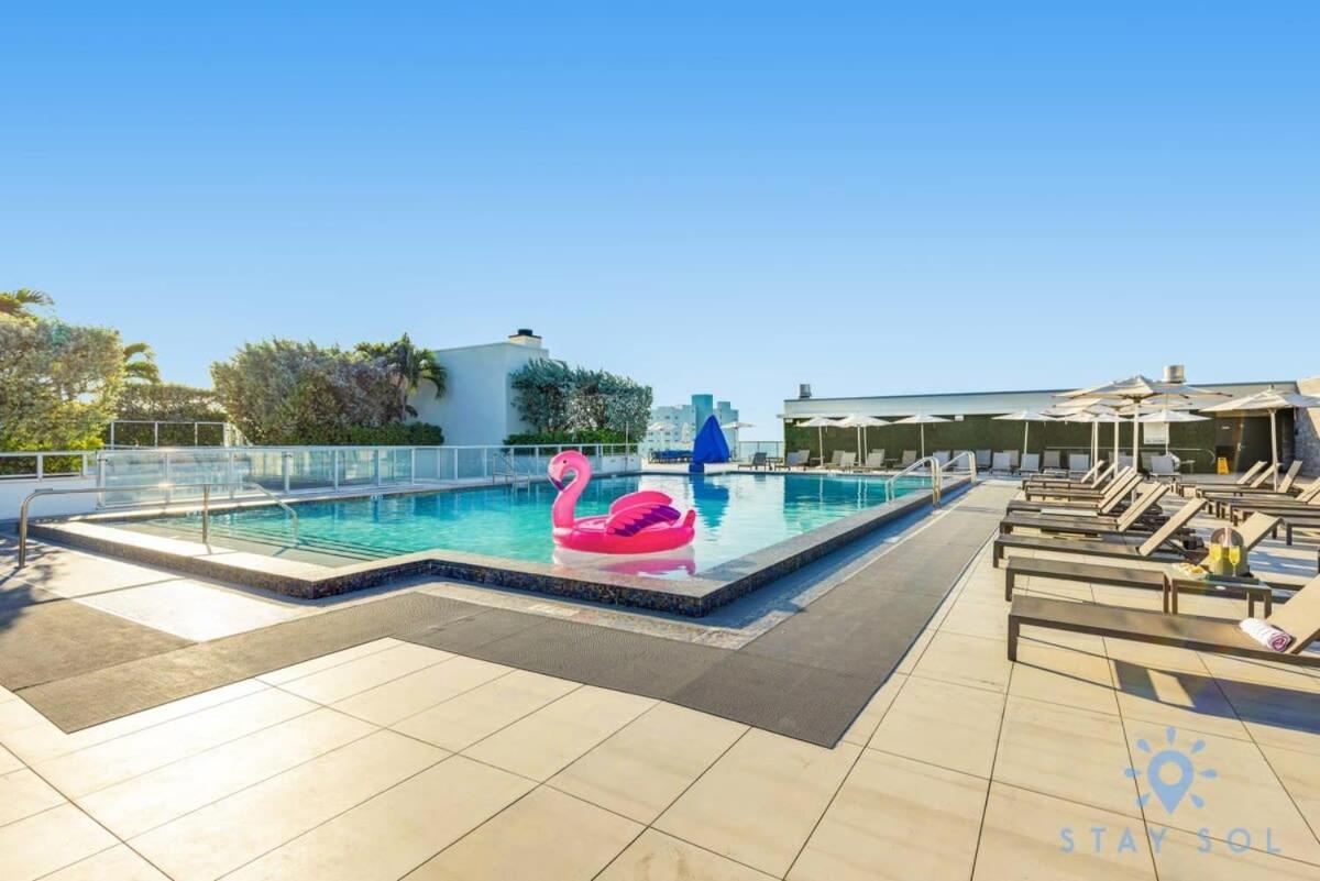 Rooftop Pool - Ocean View Balcony - Hollywood Beach Dış mekan fotoğraf