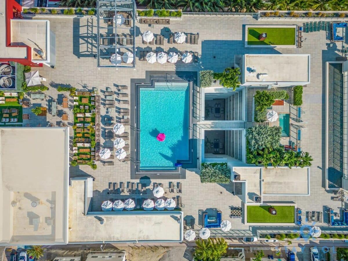 Rooftop Pool - Ocean View Balcony - Hollywood Beach Dış mekan fotoğraf